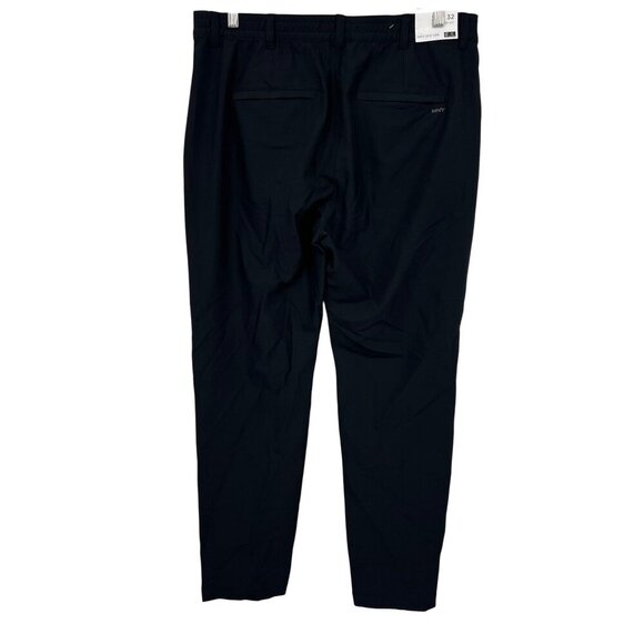 Marc New York Men 34 x 32 Commuter Pant Straight Black Modern Stretch Career New - Picture 4 of 9